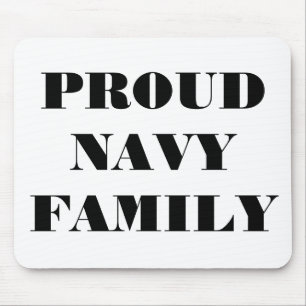 Mousepad Proud Navy Family Musmatta