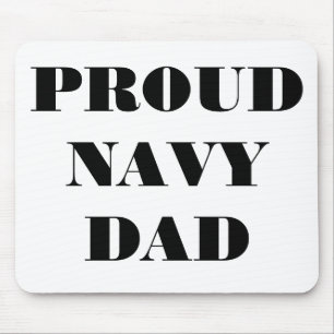 Mousepad Proud Navy Pappa Musmatta