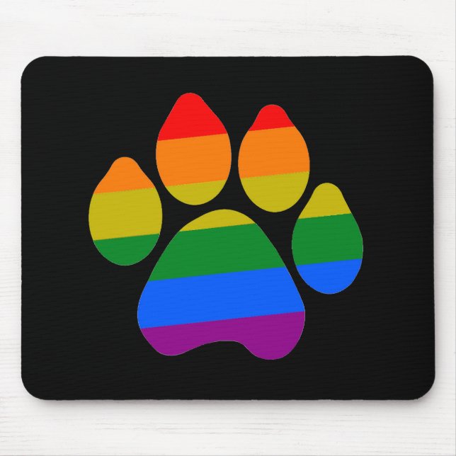 Mousepad Rainbow Tass Musmatta (Framsidan)