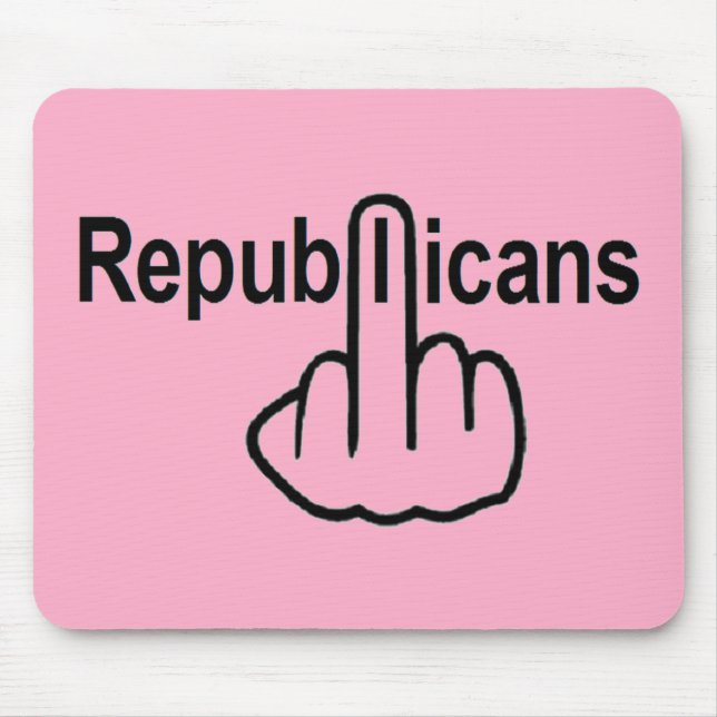Mousepad Republicans Flip Musmatta (Framsidan)