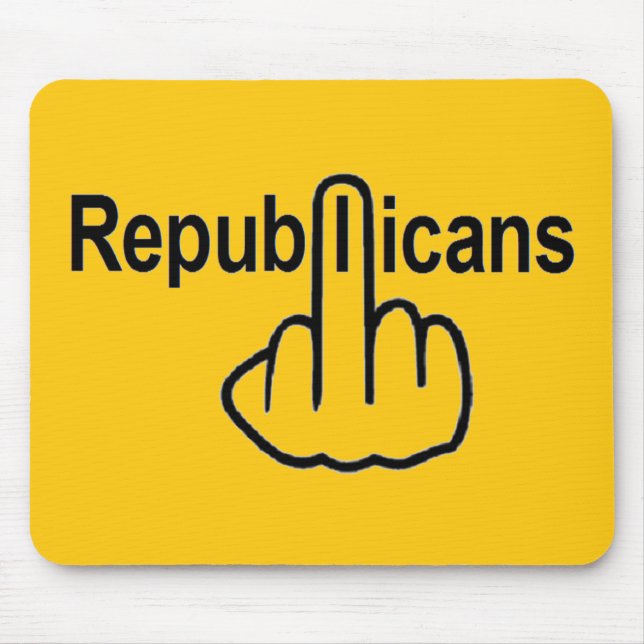 Mousepad Republicans Flip Musmatta (Framsidan)
