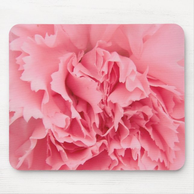 Mousepad Rosa Carnation Up Close Musmatta (Framsidan)