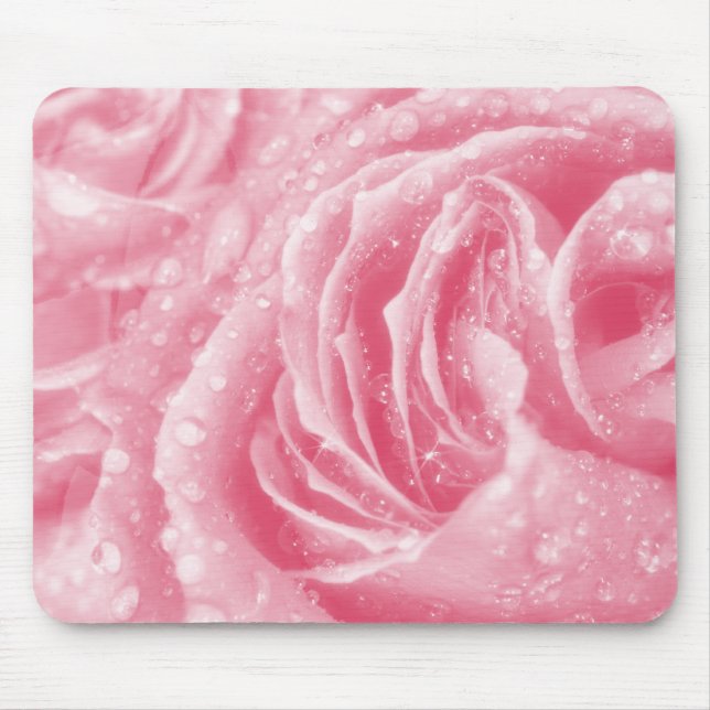 Mousepad Rosa ros Mousepad Musmatta (Framsidan)