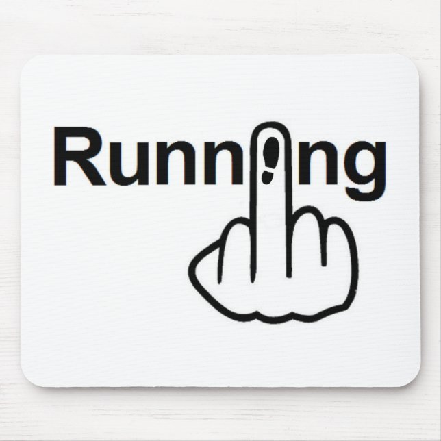 Mousepad Running Flip Musmatta (Framsidan)