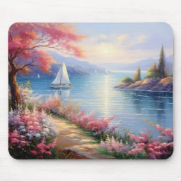 Mousepad | Sailboats in Distance Musmatta
