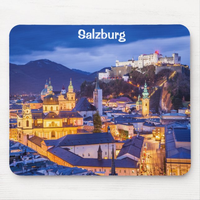 Mousepad Salzburg, Österrike Musmatta (Framsidan)