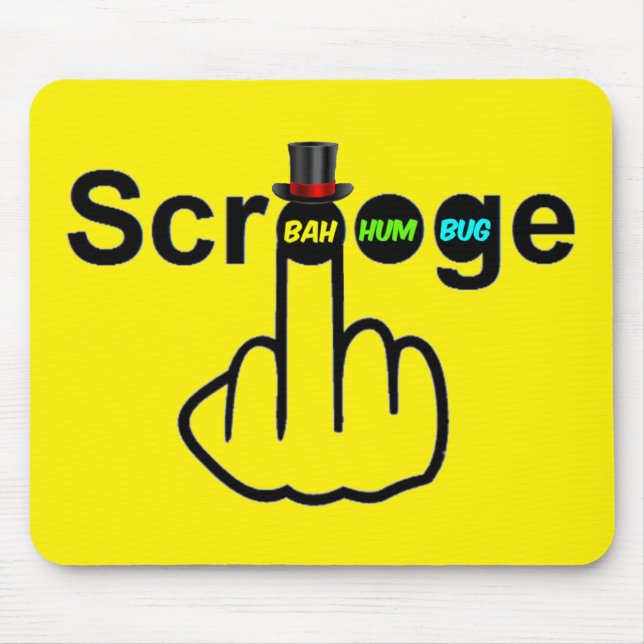 Mousepad Scrooge Flip Musmatta (Framsidan)