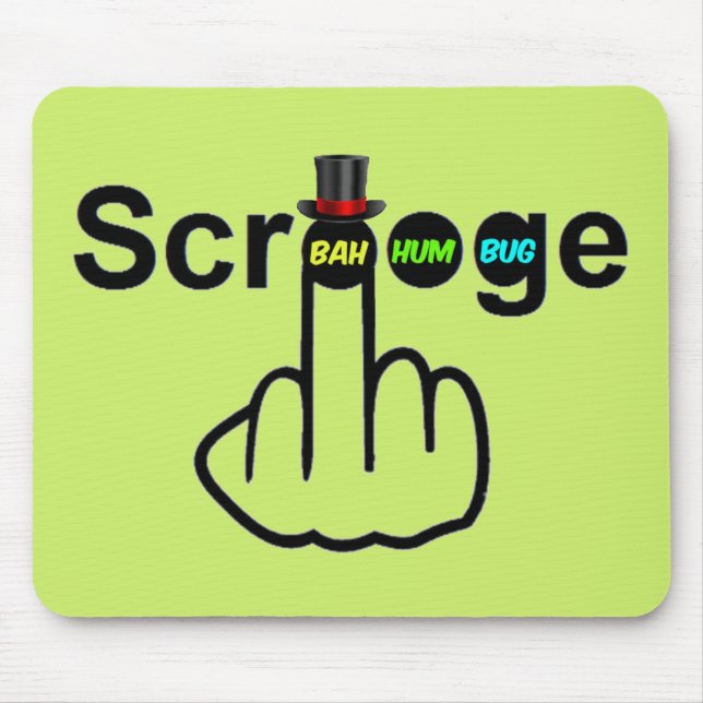 Mousepad Scrooge Flip Musmatta (Framsidan)
