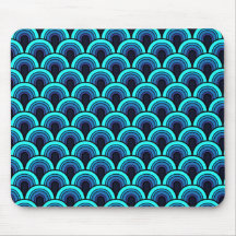 Mousepad Seamless retro mönster