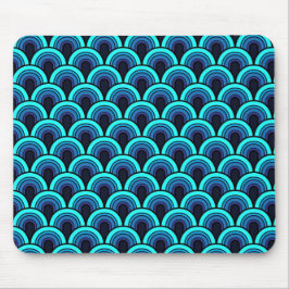 Mousepad Seamless retro mönster Musmatta