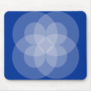 Mousepad - Skärande cirklar Musmatta