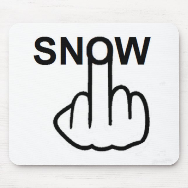 Mousepad Snö Flip Musmatta (Framsidan)