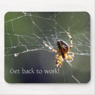 Mousepad - Solbelyst spinder Musmatta