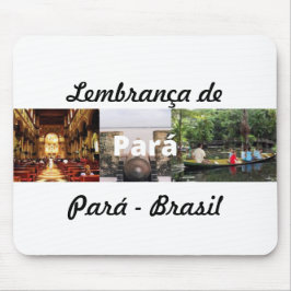 Mousepad souvenir från Pará Musmatta
