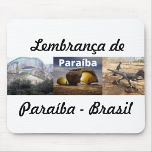 Mousepad souvenir från Paraíba Musmatta