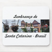 Mousepad souvenir från Santa Catarina Brasilien
