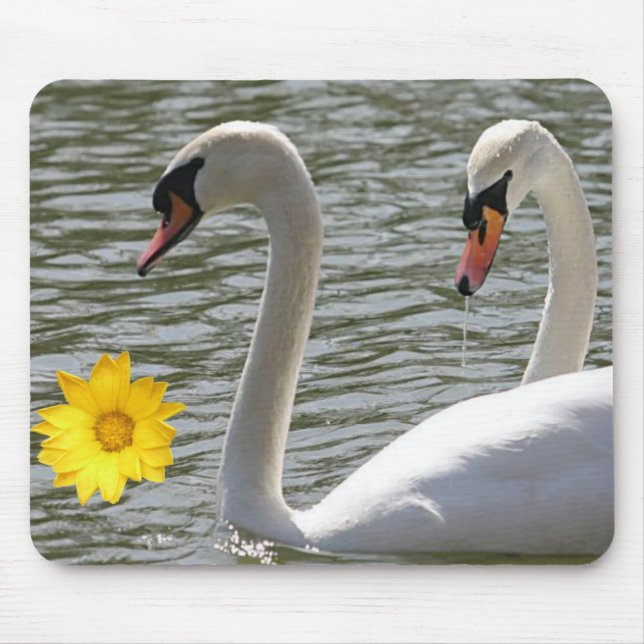Mousepad Svan Musmatta (Framsidan)