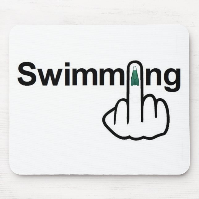 Mousepad Swimming Flip Musmatta (Framsidan)