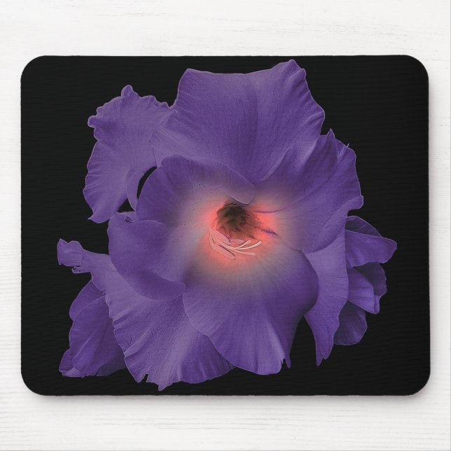 Mousepad Sword Lily Indigo Rosa Musmatta (Framsidan)