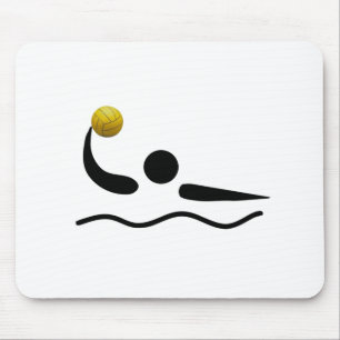 MousePad - symbol för vattenPolosport Musmatta