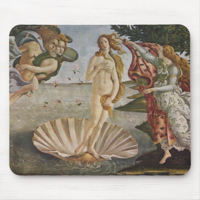 Mousepad the Birth of Venus Sandro Botticelli Musmatta (Framsidan)