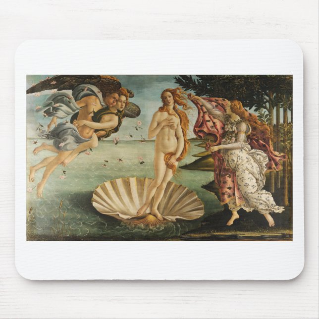 Mousepad the Birth of Venus Sandro Botticelli Musmatta (Framsidan)