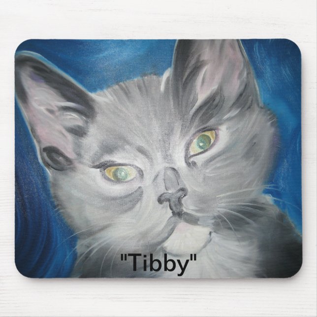 Mousepad "Tibby ", Musmatta (Framsidan)