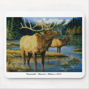 Mousepad - tjurälgSerenade Musmatta