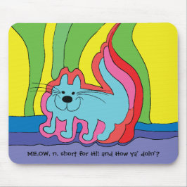 Mousepad "Toon/MEOW Hi" Musmatta