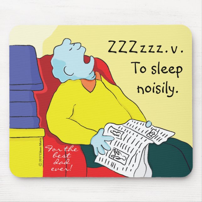 Mousepad "Toon/Pappa-to-Soleys Noisily" Musmatta (Framsidan)