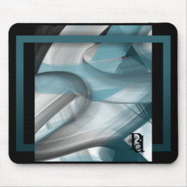 Mousepad Trend Abstrakt Art Blue Ocean Musmatta