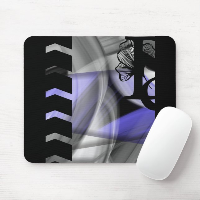 Mousepad Trend Abstrakt Lavender Violet Musmatta (Med mus)
