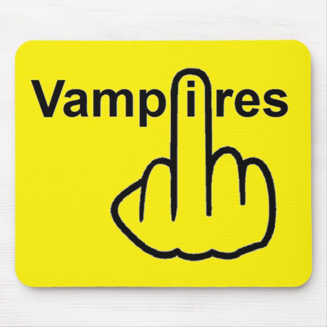 Mousepad Vampires Flip Musmatta (Framsidan)