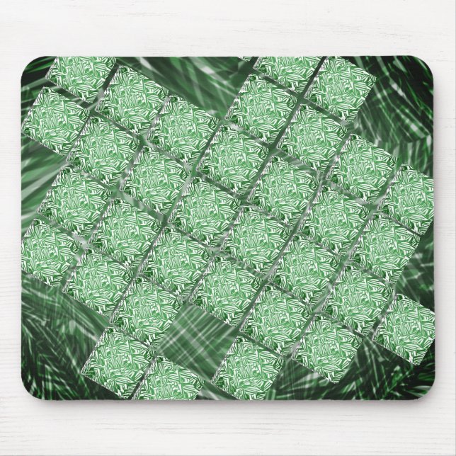 MousePad verde oliva com quadros 'faltando' Musmatta (Framsidan)