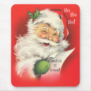 Mousepad vintagejuljultomten musmatta