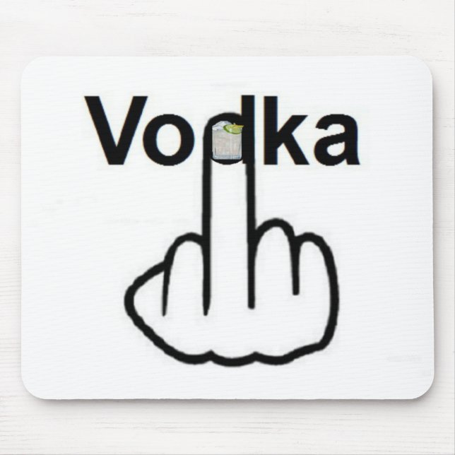Mousepad Vodka Flip Musmatta (Framsidan)