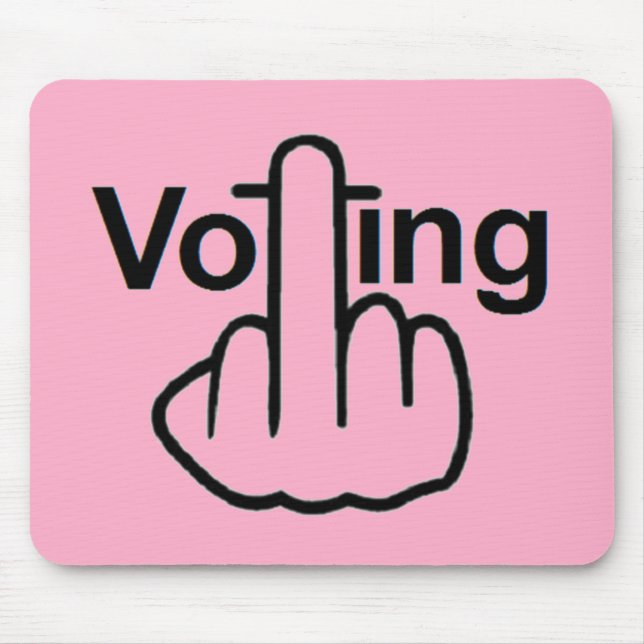 Mousepad Voting Flip Musmatta (Framsidan)