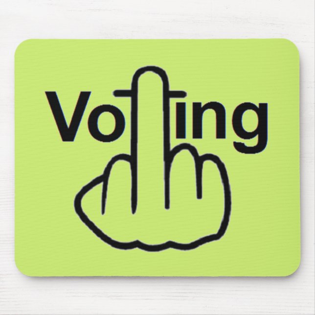 Mousepad Voting Flip Musmatta (Framsidan)