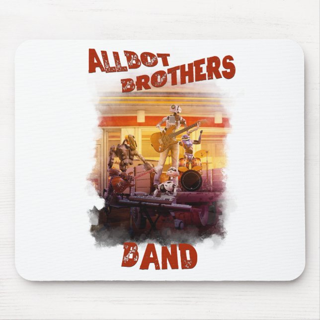 mousepad with Allbot Brothers Band from BSR Musmatta (Framsidan)