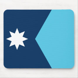Mousepad with Flag of Minnesota, USA Musmatta