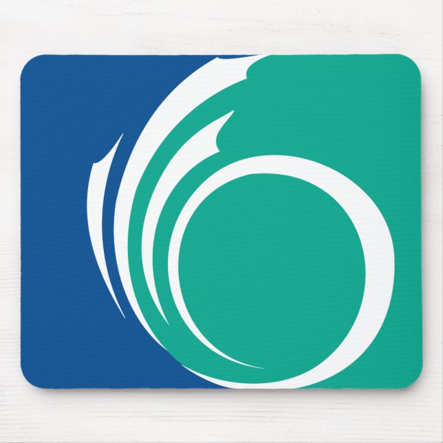 Mousepad with Flag of Ottawa, Canada Musmatta (Framsidan)