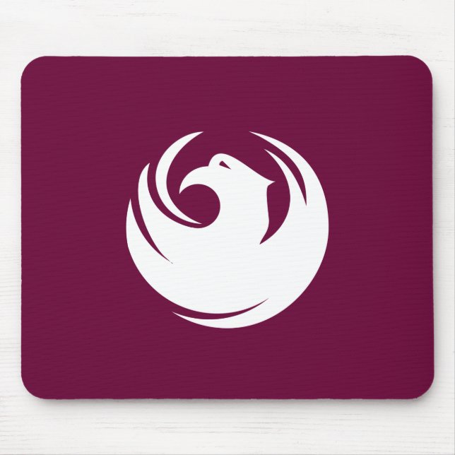 Mousepad with Flag of Phoenix City, Arizona Musmatta (Framsidan)