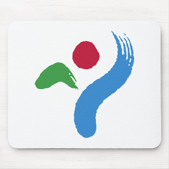 Mousepad with Flag of Seoul, South Korea Musmatta (Framsidan)
