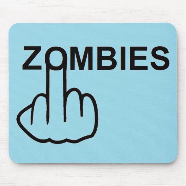 Mousepad Zombies Flip Musmatta (Framsidan)