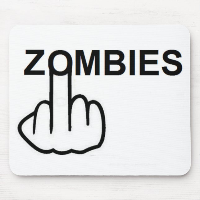 Mousepad Zombies Flip Musmatta (Framsidan)