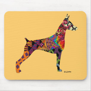 Mousepads för Dobermanälskare Musmatta