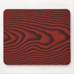 Mousepads med en röd wood struktur musmatta