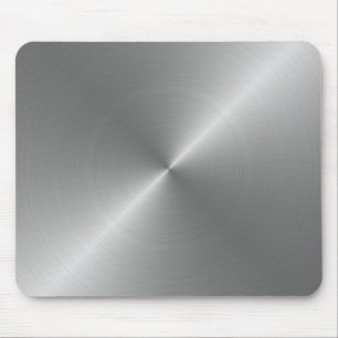 Mousepads med metallisk struktur för silver musmatta