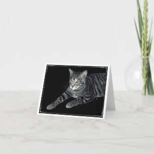 "Mouser"-kort för Tabby katt Kort