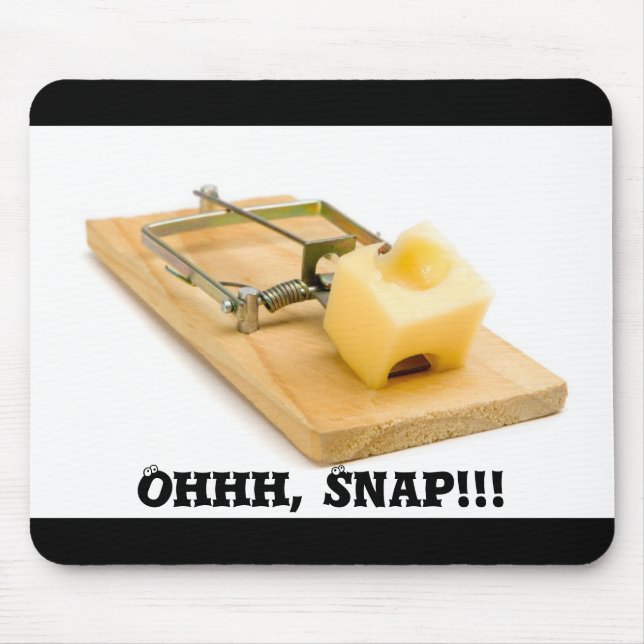mousetrap Ohhh som är plötslig!!! musen vadderar Musmatta (Framsidan)